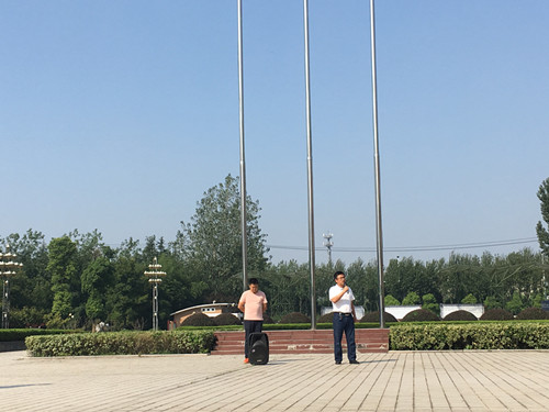 工会主席、总务处副主任李振军对本次疏散演练进行点评1.JPG